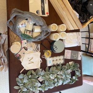 Wedding decorations (wooden box not included)